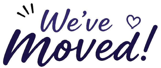 We've moved